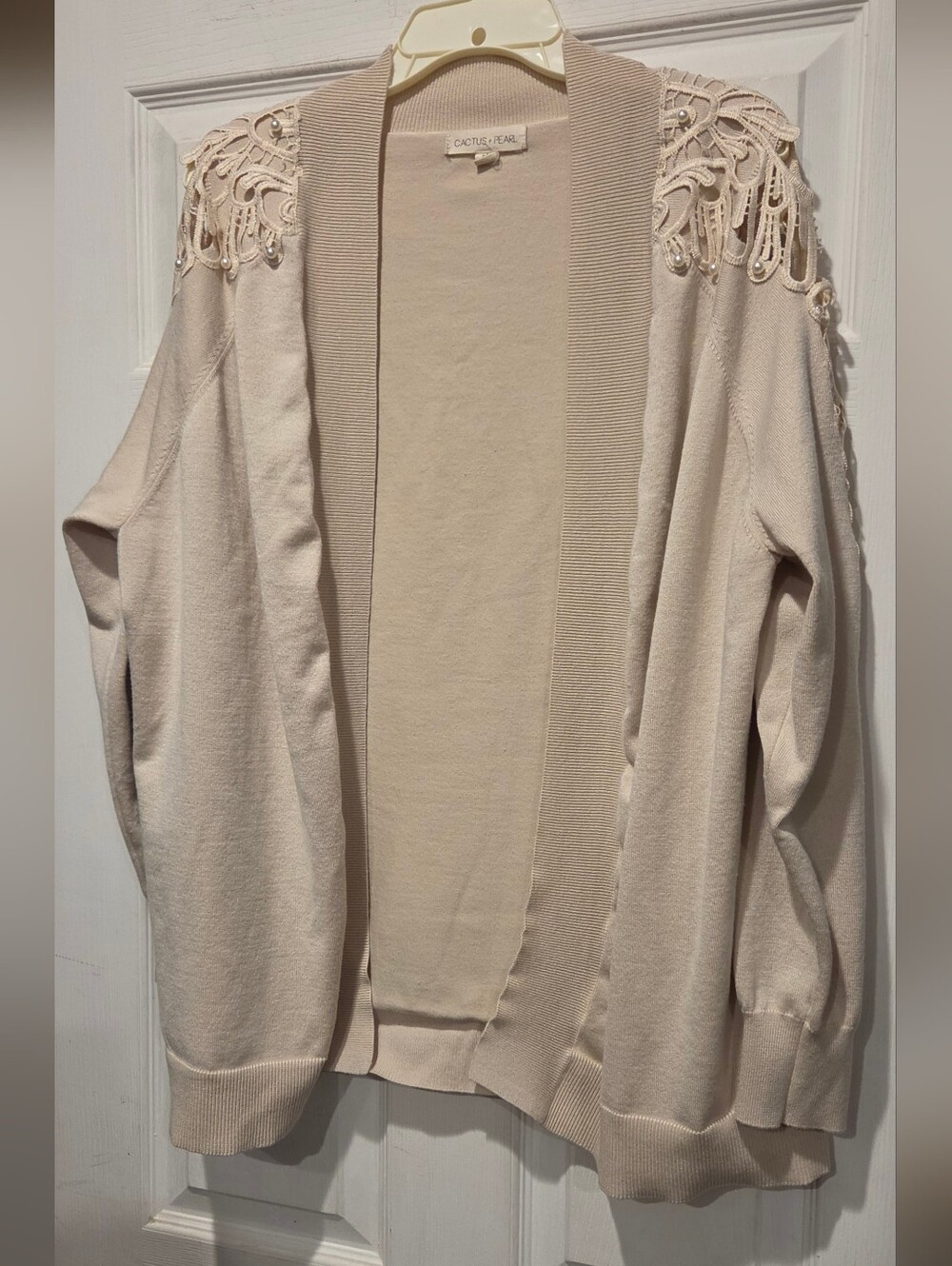 CACTUS & PEARL OPEN CARDIGAN